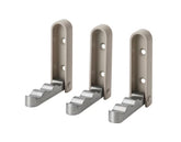 IKEA KLYKET Folding Hook, Aluminium/ Beige